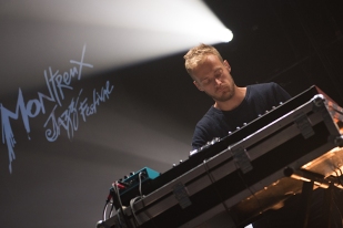 Alf Godbolt, au clavier, sur la scène du Montreux Jazz Lab. © Oreste Di Cristino